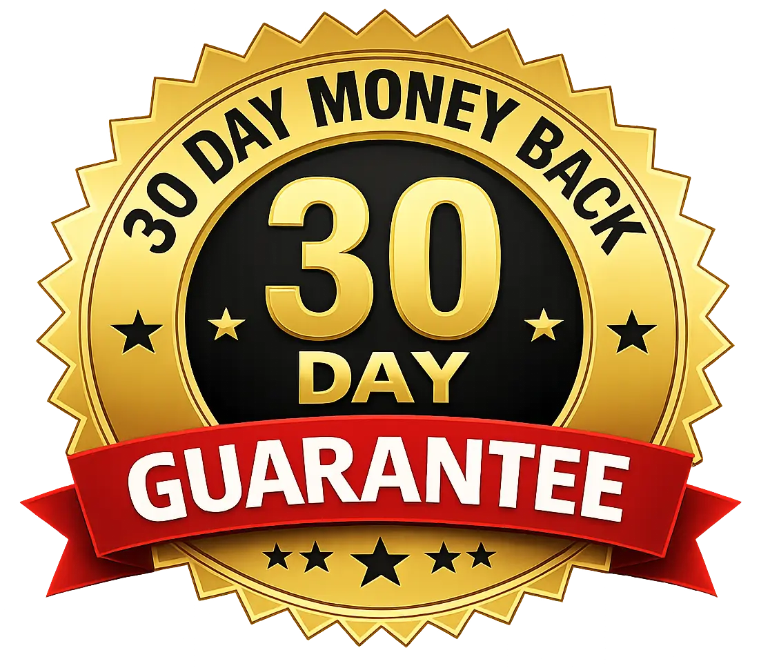 60-Day 100% Money Back Guarantee
